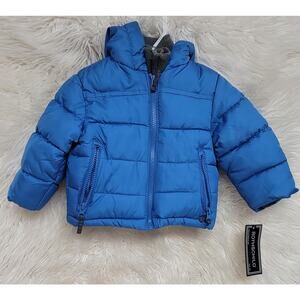 Rothschild Little Boys' Puffer Jacket in Ocean 24M 3143